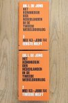 JONG, LOU DE. - Het Koninkrijk der Nederlanden in de Tweede Wereldoorlog. Deel 7 (eerste en tweede helft). Mei '43 - juni '44.
