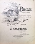 Clutsam, G.H.: - Berceuse (Chanson Nègre). Pour Mezzo ou Baryton, Ré Mineur (ton original)