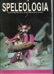 Bini, Alfredo et al - Speleologia. Rivista della Societa Speleologica Italiana