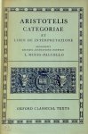 Aristotle , L. Minio-Paluello - Aristotelis Categoriae Et Liber de Interpretatione