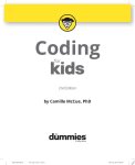 Camille McCue - Coding For Kids For Dummies