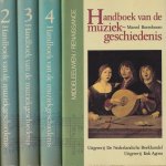 Boerenboom, M. - Handboek van de muziekgeschiedenis [4 dln.]