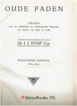 Knap, J.J. Czn. - Oude Paden - negentiende jaargang 1933-1934