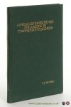 Hoog, Frederik Johan de. - Aanslag en ionisatie van edelgassen in Townsendontladingen (with a summary in English).