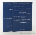 O'Mahony, Anthony / John Flannery (eds.). - The Journal of Eastern Christian Studies. Volume 63 2011 / 1-2 & 3-4. [ 2 volumes ].
