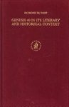 HOOP, RAYMOND DE - Genesis 49 in its literary and historical context