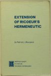 RICOEUR, P., BOURGEOIS, P.L. - Extension of Ricoeur's hermeneutic.