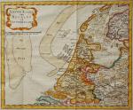 Roeder, J. C. de (cartograaf/graveur) - Nieuwe kaart van Holland en Westfriesland