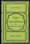 OUDEMANS, A. - Leerboek der Natuurlijke Historie.Deel 3, Delfstof- en Aardkunde. Met 216 figuren in den tekst