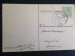  - Oude briefkaart 1928, Internationaal Antiquariaat Hertzberger, nr 2