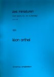 Orthel Leon - Zes Miniaturen voor piano 2 en vierhandig