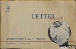Diverse auteurs - Letterproef drukkerij Faber & Co. - Bussum Diverse auteurs - Letterproef drukkerij Faber & Co. - Bussum