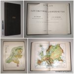 KAN, C.M. & POSTHUMUS, N.W., - Atlas der natuurkundige aardrijkskunde. In 27 in kleuren gedrukte kaarten.