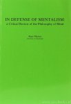 MARRES, R. - In defense of mentalism: a critical review of the philosophy of mind.