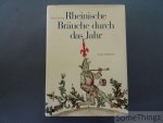 Alois Döring. - Rheinische Bräuche durch das Jahr.