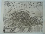 Janssonius, Johannes originele gravure 1657, uitgave De Jonge 1690 - plattegrond stadsplattegrond kaart Alkmaar, Hoorn, Dordrecht