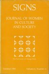 redactie - SIGNS Journal of women in culture and society, volume 6 number 4
