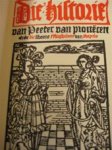 W.L. Braekman 213922 - Die historie van Peeter van Provencen Zeldzame Volksboeken uit de Nederlanden