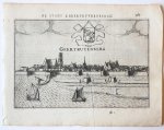 Lodovico Guicciardini (1521-1589) - [Antique print, engraving] Geertruyenberg (Geertruidenberg), published ca. 1617.