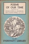 Church, Richard / Bozman, Mildred / Sitwell, Dame Edith (ed.) - Poems of Our Time. 1900-1960 [Everyman`s Library, no. 981]