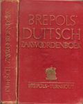 Brepols - Brepols  Duitsch zakwoordenboek eerste deel Nederlandsch-Fransch
