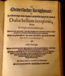 Erasmus, Desiderius - Colloquia Familiaria, Of Gemeensame 't Samen-Sprake waarin Door Een Seer Aengename Manier Van Schryve Verscheydene Stoffen Soo Inde Theologhie Als Uyt De Poeten NietMin Scherpsinnigh Als Godsaligh GeleertEn Vermackelyck Worden Voorgestelt enBeantwoor