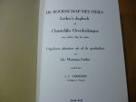 Luther Martinus - De boodschap ders Heils