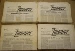 ZWERVER, DE. - De Zwerver. Weekblad der LO-LKP Stichting. Landelijke Organisatie voor Hulp aan Onderduikers. Landelijke Knokploegen. 4e jaargang 1948. No. 1 tot en met 7; 9 tot en met  13; 15 tot en met 26; 28; 29; 31; 32; 36 tot en met 41; 43 tot en met 50;...