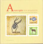 Gasper, Dunja & Els Maason - A van Spin, Els Maasson, ABC-boek met ingekleurde lino's, 120 pag. hardcover, gave staat (nieuwstaat)
