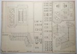HULST, BERT VAN, - Paper model of 'Huize "Bosch & Vaart"'