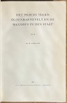 Gerlach, H. - Oldenbarnevelt, 1965, Dutch History | Het Proces tegen Oldenbarnevelt en de 'Maximen in den Staet'. Haarlem, H.D. Tjeenk Willink en Zoon N.V., 1965, 707 pp.