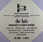  - De Luis exposeert in Hoorn.