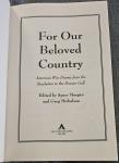 Speer Morgan, Greg Michalson (ed.) - For our beloved country: American war diaries from the revolution to the Persian Gulf