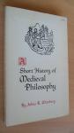 Julius R. Weinberg - A Short History of Medieval Philosophy