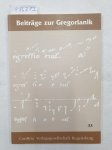Agustoni, Luigi, Christian Dostal und Rupert Fischer (Hrsg.): - Beiträge zur Gregorianik : Forschung und Praxis : Band 33 :