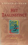 PINKER, S. - Het taalinstinct. Het taalscheppende vermogen van de mens. Vertaald en bewerkt door P. Diderich.