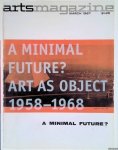 Goldstein, Ann - A Minimal Future? Art As Object 1958-1968