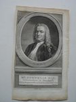 antique print (prent) - Mr. Cornelis Hop. Ambassadeur in Frankrijk (..).