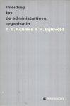 Achilles & Bijleveld - Inleiding tot de administratieve organisatie