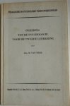Neer R van - Inleiding tot  de psychologie voor de tweede leerkring Pedagogiek en psychologie voor kweekscholen