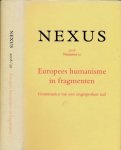 Riemen, Rob & Marcel van den Boogert (redactie). - Nexus 2008 no. 50: Europees humanisme in fragmenten, grammatica van een ongesproken taal.