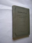 Bont, A.L.de - Schoolatlas der Algemeene en Vaderlandsche geschiedenis (ook voor het Handelsonderwijs). In ruim 180 kaarten en bijkaarten.+ Leiddraad, geniet, `12pp.