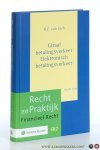 Esch, R.E. van. - Giraal betalingsverkeer, Elektronisch betalingsverkeer. Vierde druk.