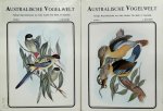 Abram Rutgers 21864 - Australische Vogelwelt (Band 1 & 2) Farbige Reproduktionen aus John Goulds The Birds of Australia