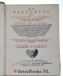 Velzen, Gerardus van - De Bekeering des Kamerlings van Candace, volgens de beschryving van den H. Lucas Handel. VIII. vers 26-40. Als een doorluchtig staal van Godts overdierbare genade, ten aanzien zyner uitverkorenen, zo in het eerste ogenblik hunner hemelse trekk...