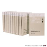 Risse, Wilhelm. - Bibliographia philosophica vetus. Repertorium generale systematicum operum philosophieorum usque ad annum MDCCC typis impressorum. 9 Bde. in 11 Bden. (= Studien und Materialien zur Geschichte der Philosophie, Bd. 45.1-9).