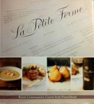 Villiers , Linda de . [ isbn 9781770077829 ] - La Petite Ferme . ( Rustic Contemporary Cuisine From Franschhoek . ) A restaurant in South Africa .  For more than two decades La Petite Ferme has neen serving up delicious lunches to appreciative guest from all over the world, many of whom return -