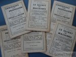 M. Kunstler, Simon Bertrand et Serge Breval. - 7 publications dans le série "Le secret des machines": 1) Les machines parlantes 2) Les machines outils 3) Le sous-marin 4) La locomotive à vapeur 5) La traction électrique. principes et applications 6) Les centrales électriques 7) Forges et a... M. Kunstler, Simon Bertrand et Serge Breval. - 7 publications dans le série "Le secret des machines": 1) Les machines parlantes 2) Les machines outils 3) Le sous-marin 4) La locomotive à vapeur 5) La traction électrique. principes et applications 6) Les centrales électriques 7) Forges et a...