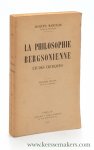 Maritain, Jacques. - La Philosophie Bergsonienne. Etudes critiques. Troisième edition.