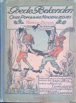 Veer, Johan de (verzameld en van piano-begeleiding voorzien door) & Daniël de Lange (met een voorwoord van) & André Vlaanderen (versierd met 64 oorspronkelijke teekeningen van) - Goede bekenden: onze populaire kinderliedjes: tweede bundel